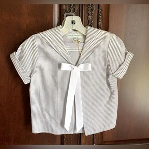 NWT Baby Boy Nautical Short Suit Set